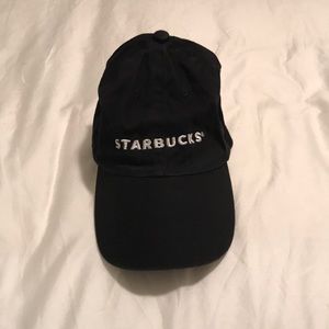 Starbucks baseball cap and apron